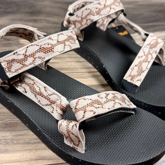 NIB Teva All Gender Original Universal ReLoop Outdoor Sport Sandals W9 M7 NLBK - Picture 3 of 9